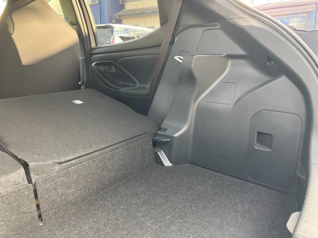 ヤリス ハイブリッドX 衝突軽減 レーンキープ 障害物センサー アダプティブクルーズ ナビ Bカメラ Bluetoothオーディオ ETC キーレス 禁煙車 ABS オートハイビーム オートライト 電格ミラ 運転席エアバッグ(34枚目)