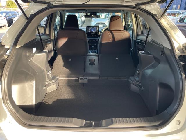 ヤリスクロス Ｚ　衝突軽減　レーンキープ　障害物センサー　アダプティブクルーズ　ハーフレザー　シートヒーター　パワーシート　ナビ　フルセグ　Ｂカメラ　Ｂｌｕｅｔｏｏｔｈオーディオ　ＥＴＣ　ＬＥＤヘッドライト（36枚目）