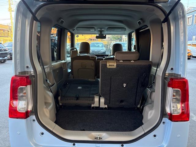 タント Ｘ　ＳＡＩＩ　衝突軽減　レーンキープ　障害物センサー　両側電動　ナビ　Ｂｌｕｅｔｏｏｔｈオーディオ　ＥＴＣ　Ｉストップ　ＨＩＤ　スマキー　フルフラット　ＡＢＳ　オートライト　電格ミラー　ベンチシート　ＣＤ（30枚目）