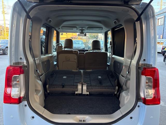 タント Ｘ　ＳＡＩＩ　衝突軽減　レーンキープ　障害物センサー　両側電動　ナビ　Ｂｌｕｅｔｏｏｔｈオーディオ　ＥＴＣ　Ｉストップ　ＨＩＤ　スマキー　フルフラット　ＡＢＳ　オートライト　電格ミラー　ベンチシート　ＣＤ（31枚目）