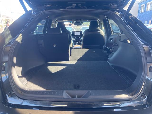 ハリアー G 4WD 衝突軽減 レーンキープ 障害物センサー オートクルーズ ハーフレザー パワーシート 電動リアゲート ナビ フルセグ Bカメラ Bluetoothオーディオ ETC2.0 HID 18インチAW(40枚目)