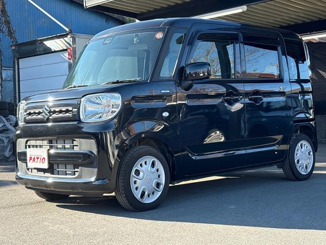 スペーシア ハイブリッドＧ　衝突軽減　レーンキープ　障害物センサー　両側スライド　ナビ　ワンセグ　Ｂカメラ　Ｉストップ　スマキー　禁煙車　記録簿　フルフラット　横滑り防止　ＡＢＳ　オートライト　電格ミラー　ベンチシート　ＣＤ（52枚目）