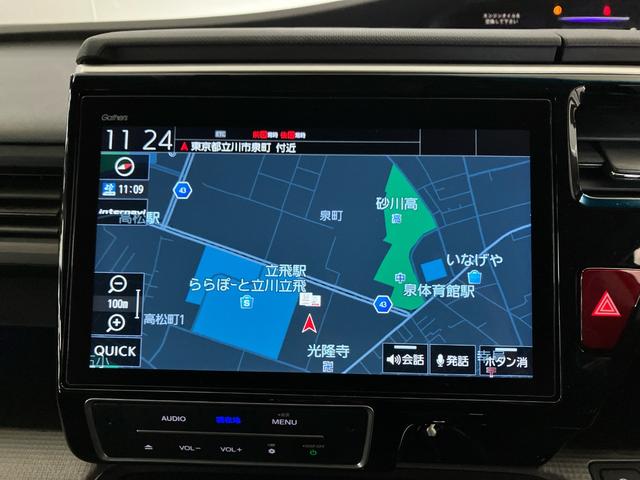 ステップワゴンスパーダ スパーダホンダセンシング　ＥＴＣ２．０ナビ（ＶＸＵ？２１７ＳＷｉ）ＣＤ　ＤＶＤ　ＴＶ（フルセグ）ブルートゥース　ミュージックラック　ＵＳＢ　前後ドライブレコーダー　両側電動スライドドア　パドルシフト　盗難防止　助手席エアバッグ（14枚目）