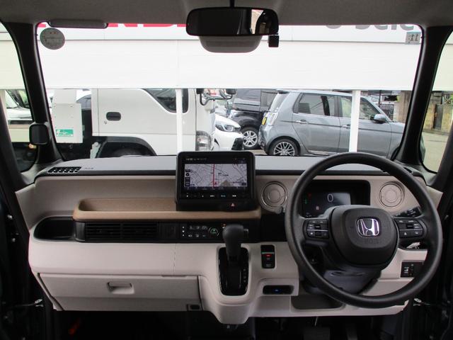 Ｎ－ＢＯＸ ベースグレード　当社社用車　ＥＴＣ　純正ナビ　シートヒーター　前後パーキングセンサー　フルセグＴＶ　ＵＳＢ　Ｂｌｕｅｔｏｏｔｈ　衝突軽減システム　スマートキ－　両側スライドドア　禁煙　カーテンエアバック　ＥＣＯモード（6枚目）