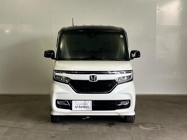 Ｎ－ＢＯＸカスタム Ｇ・Ｌターボホンダセンシング　たばこ臭　純正インターナビ【ＶＸＵ－２０７ＮＢｉ】　フルセグ　ＣＤ　ＤＶＤ　ＵＳＢ　Ｂｌｕｅｔｏｏｔｈオーディオ　ＥＴＣ　ドアバイザー　前後純正ナビ連動型ドライブレコーダー　シートヒーター　Ｂモニタ（2枚目）