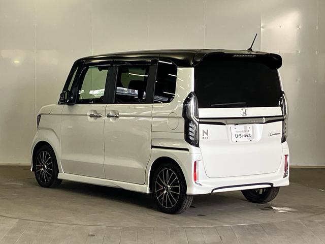 Ｎ－ＢＯＸカスタム Ｇ・Ｌターボホンダセンシング　たばこ臭　純正インターナビ【ＶＸＵ－２０７ＮＢｉ】　フルセグ　ＣＤ　ＤＶＤ　ＵＳＢ　Ｂｌｕｅｔｏｏｔｈオーディオ　ＥＴＣ　ドアバイザー　前後純正ナビ連動型ドライブレコーダー　シートヒーター　Ｂモニタ（4枚目）