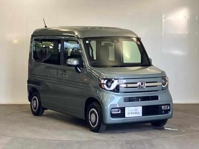 N-VAN ファン・ターボ 当社社用車 純正インターナビ【VXM-245ZFEi】 フルセグ Bluetoothオーディオ USBケーブル ETC2.0 リアコーナーセンサー バックカメラ 誤発進抑制 i-stop LEDライト(3枚目)