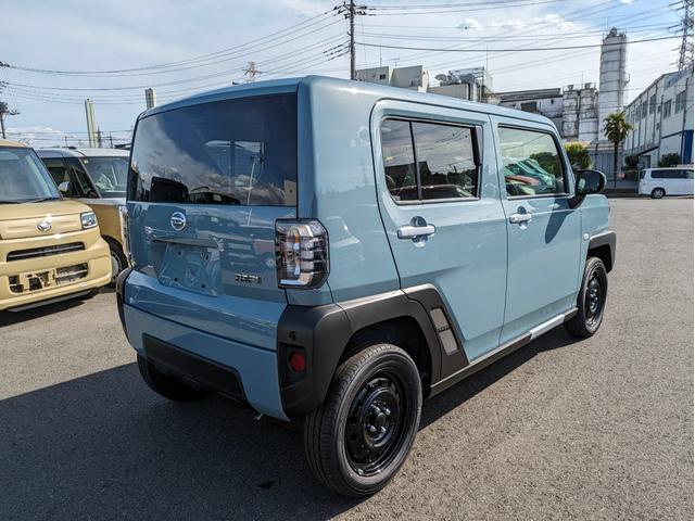 タフト Ｘ　届出済未使用車　禁煙車　衝突被害軽減ブレーキ　ガラスルーフ　ベンチシート　電動格納式ドアミラー　スマートキ－（8枚目）