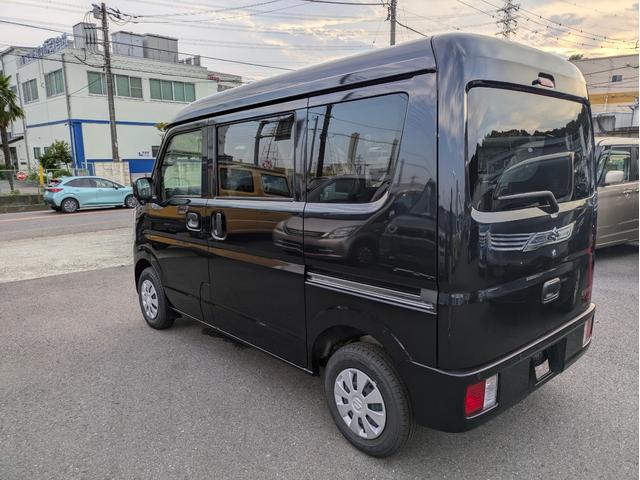 エブリイ ＰＣ　届出済未使用車　禁煙車　衝突被害軽減ブレーキ　デュアルレーダーブレーキサポート　助手席エアバック　フロントパワーウィンドウ　キーレス付き　ソナー　セキュリティ　運転席エアバック　パワステ　ＡＢＳ（11枚目）
