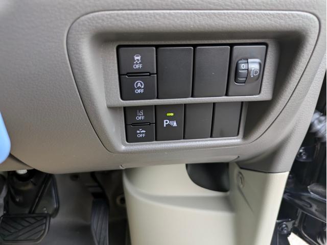 エブリイ ＰＣ　届出済未使用車　禁煙車　衝突被害軽減ブレーキ　デュアルレーダーブレーキサポート　助手席エアバック　フロントパワーウィンドウ　キーレス付き　ソナー　セキュリティ　運転席エアバック　パワステ　ＡＢＳ（22枚目）