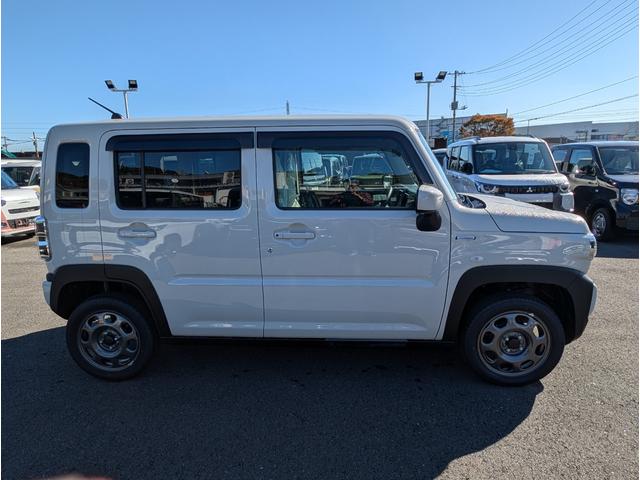 ハスラー ハイブリッドG ヒーター iストップ 車線逸脱アラート コーナーセンサ フルフラット イモビ ダブルエアバッグ アクティブクルーズコントロール スマートキー・プッシュスタート 横滑り防止システム 全席パワーウインドウ(7枚目)