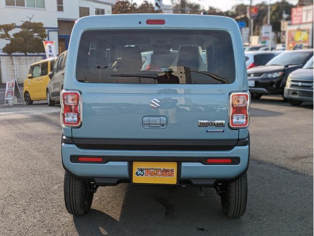 ハスラー ハイブリッドG ヒーター iストップ 車線逸脱アラート コーナーセンサ フルフラット イモビ ダブルエアバッグ アクティブクルーズコントロール スマートキー・プッシュスタート 横滑り防止システム 全席パワーウインドウ(9枚目)