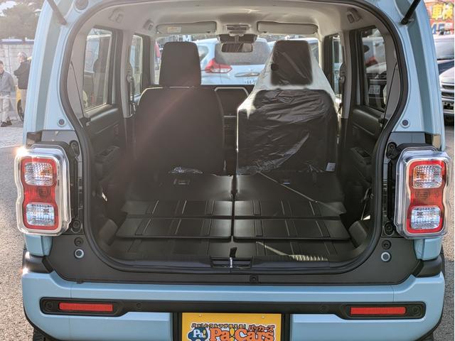 ハスラー ハイブリッドG ヒーター iストップ 車線逸脱アラート コーナーセンサ フルフラット イモビ ダブルエアバッグ アクティブクルーズコントロール スマートキー・プッシュスタート 横滑り防止システム 全席パワーウインドウ(47枚目)