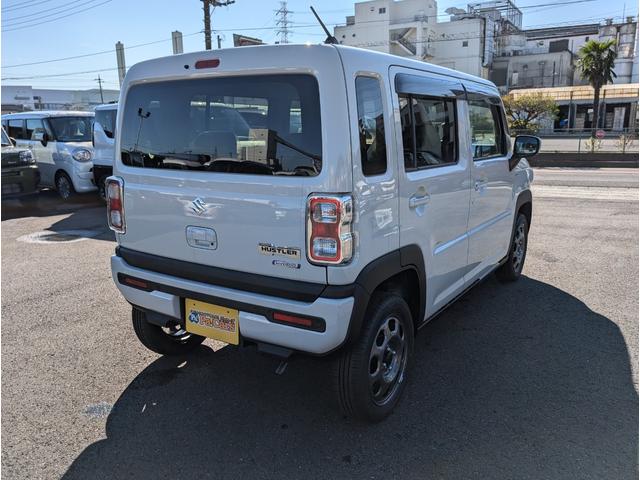 ハスラー ハイブリッドG ヒーター iストップ 車線逸脱アラート コーナーセンサ フルフラット イモビ ダブルエアバッグ アクティブクルーズコントロール スマートキー・プッシュスタート 横滑り防止システム 全席パワーウインドウ(8枚目)