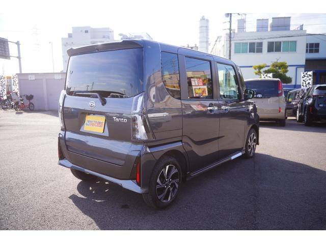 タント カスタムX 踏み間違い防止 アイドリングSTOP キーフリーキー クリアランスソナ シートヒーター付き スマートキー&プッシュスタート フルフラット レーンキープ 盗難防止装置 LEDライト オートエアコン(7枚目)