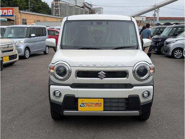 ハスラー ハイブリッドＸ　オートＬＥＤ　アイドルストップ　車線逸脱警報装置　キーレスエントリー　運転席エアバッグ　前席シートヒーター　セキュリティアラーム　ＬＥＤライト　安全ボディ　スマ－トキ－　パワーウインドウ　ＡＡＣ（5枚目）