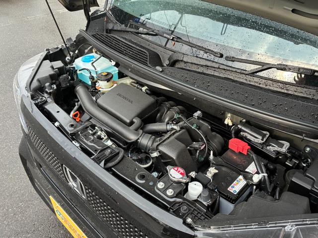 N-BOX ベースグレード 届出済未使用車 カーナビTVフルセグ バックカメラ ETC サイドバイザー フロアマット ガラス撥水コーティング スマートキ- 禁煙 BLUETOOTH パワースライドドア オートクルーズ ABS(33枚目)
