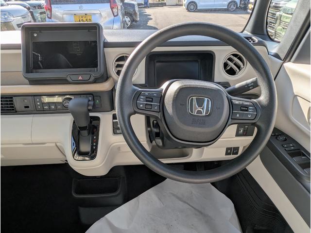 N-BOX ベースグレード 届出済未使用車 パワースライドドア 衝突軽減システム スマートキ- 車線維持支援システム 禁煙 フルフラットシート カーテンエアバック イモビライザー オートクルーズ LEDヘッドライト ABS(21枚目)