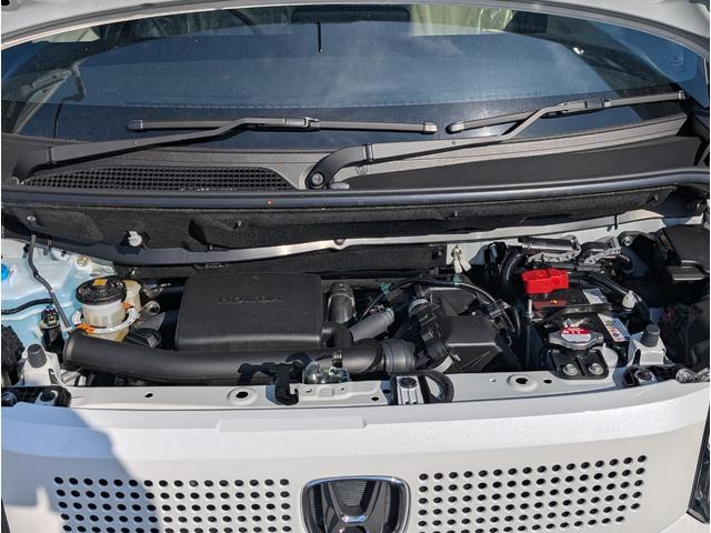 N-BOX ベースグレード 届出済未使用車 パワースライドドア 衝突軽減システム スマートキ- 車線維持支援システム 禁煙 フルフラットシート カーテンエアバック イモビライザー オートクルーズ LEDヘッドライト ABS(53枚目)