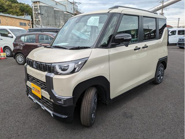 デリカミニ G 届出済未使用車 e-Assist キーレス オートハイビーム 禁煙 ルーフレール シートヒーター バックモニター カーテンエアバッグ フルオートエアコン 盗難防止 ABS ベンチシート 横滑り防止(5枚目)