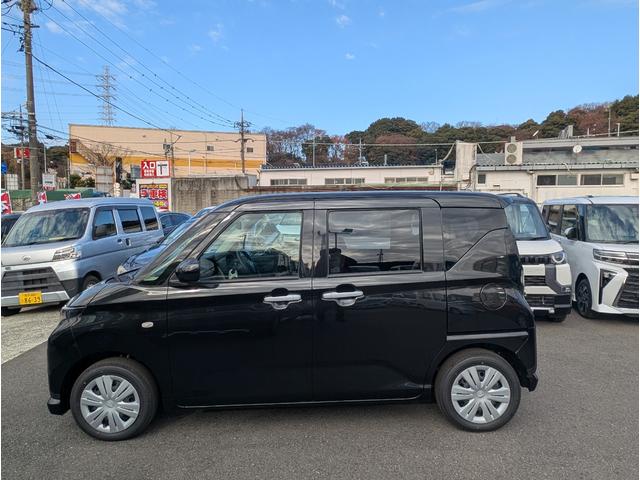 ムーヴ L 盗難防止システム 衝突安全ボディ 衝突被害軽減システム アイドリングストップ レーンアシスト オートライト クリアランスソナー オートマチックハイビーム(11枚目)