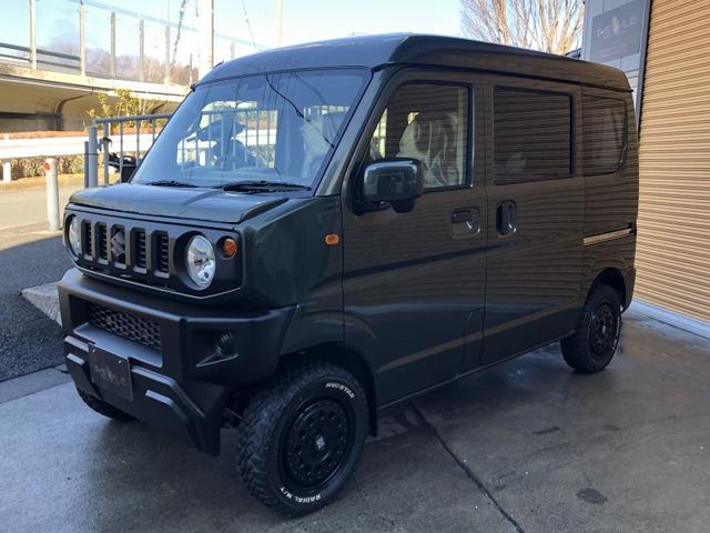 エブリイ ＰＡリミテッド　ジムリィ新車コンプリート　４ＷＤ　５ＡＧＳ　ジムリィフェイスキット　リアバンパーブラック塗装　アップサス　ネオチューンショック（4枚目）