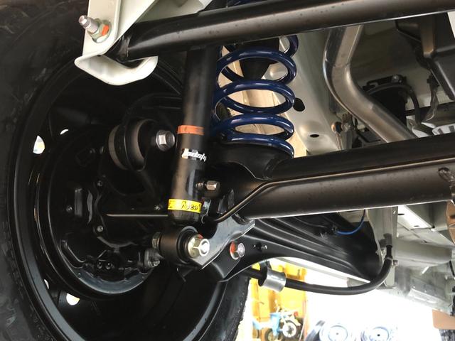 エブリイ ＰＡリミテッド　ジムリィ新車コンプリート　４ＷＤ　５ＡＧＳ　ジムリィフェイスキット　リアバンパーブラック塗装　アップサス　ネオチューンショック（9枚目）
