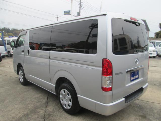 ハイエースバン ロングジャストローDXGLパック プリクラッシュセーフティー パノラミックビューモニター ナビ TV ETC キーレス(8枚目)