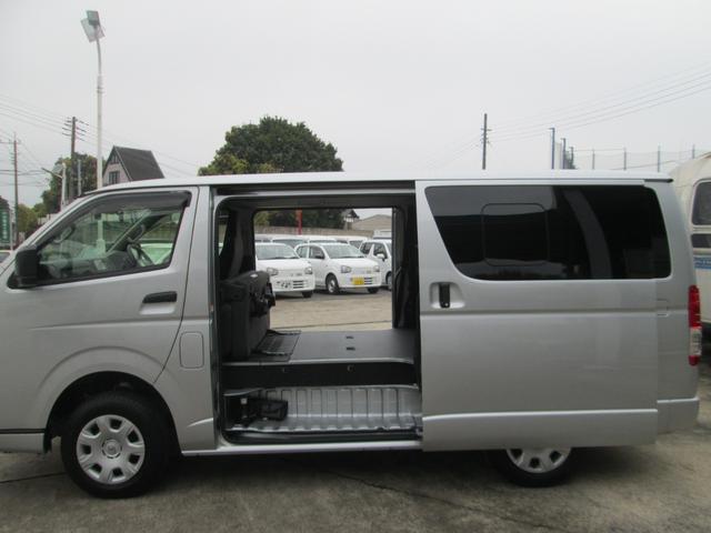 ハイエースバン ロングジャストローDXGLパック プリクラッシュセーフティー パノラミックビューモニター ナビ TV ETC キーレス(28枚目)