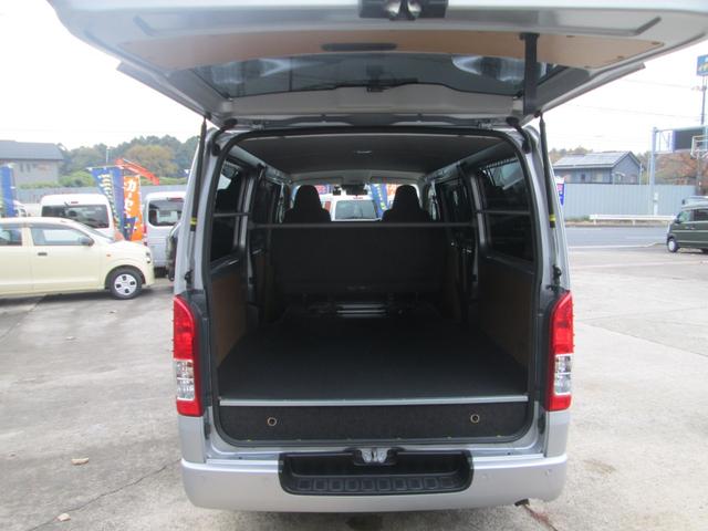 ハイエースバン ロングジャストローDXGLパック プリクラッシュセーフティー パノラミックビューモニター ナビ TV ETC キーレス(37枚目)