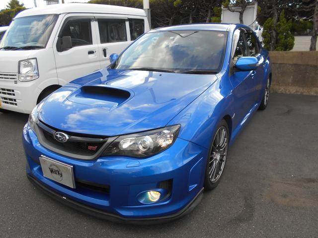 インプレッサ ＷＲＸ　ＳＴＩ　Ａライン　ナビ・ワンセグＴＶ・Ｂカメラ・シートヒーター・ＥＴＣ・社外マフラー・社外スポイラー・車高調・ドライブレコーダー・４ＷＤ（3枚目）