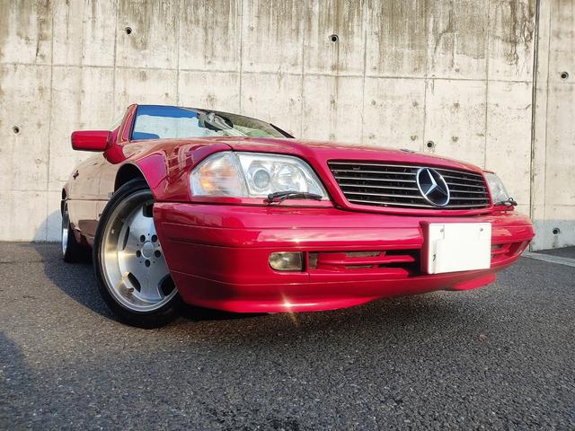 ＳＬ３２０　ＳＬ３２０（２名）・黒革シート・シートヒーター・ロリンザー１８インチアルミホイール・Ｒ２年１２月幌張替え／オープンオーバーホール・ハードトップ有り・車検Ｒ４年１０月まで(8枚目)