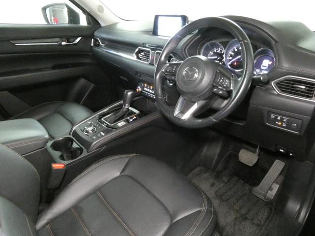 ＣＸ－５ ２５Ｔ　Ｌパッケージ　ターボ／３６０度ビューカメラ／ナビ／フルセグ／ＣＤ・ＤＶＤ／パーキングセンサー／ＢＳＭ／レーダークルーズ／黒革シート／パワーシート／カープレイ／ドライブセレクション／パワーバックドア／１年保証付き（4枚目）