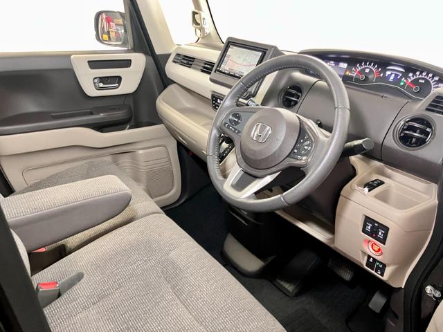 Ｎ－ＢＯＸ Ｇ・Ｌターボホンダセンシング　１オーナー／禁煙車／ナビ／ＴＶ／バックカメラ／ドラレコ／ビルトインＥＴＣ／両側パワースライドドア／アダプティブクルコン／車線維持支援／パドルシフト／オート格納ミラー／スペアキー／記録簿付／１年保証付（11枚目）