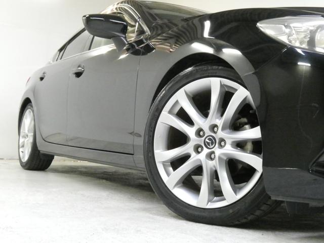 アテンザセダン ＸＤ　６速ＭＴ／純正ナビ／フルセグ／クルコン／純正１９インチＡＷ／スマートキー／ＥＴＣ／オートエグゼローダウンスプリング／１年保証付き（24枚目）