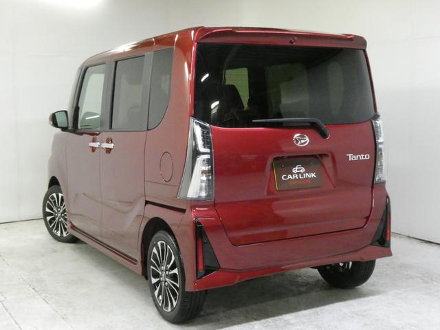 タント カスタムRS 両側電動スライドドア/ターボ/バックカメラ/後席サンシェード/シートヒーター/クリアランスソナー/ステアリングスイッチ/メーカー保証継承(2枚目)
