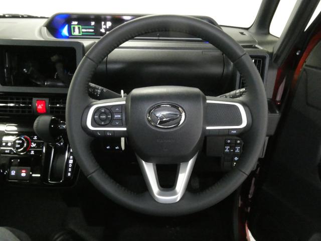 タント カスタムRS 両側電動スライドドア/ターボ/バックカメラ/後席サンシェード/シートヒーター/クリアランスソナー/ステアリングスイッチ/メーカー保証継承(17枚目)