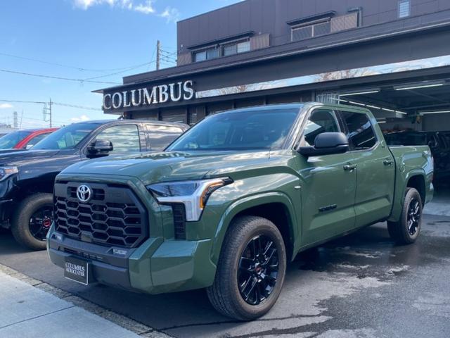 タンドラ クルーマックス SR5 新車並行車 クル-マックス TRDスポーツプレミアムPKG 純正ディスプレイオーディオ トヨタセーフティセンス LEDヘッドライト LEDテールレンズ 20インチ専用ホイール ビルシュタインショック(2枚目)