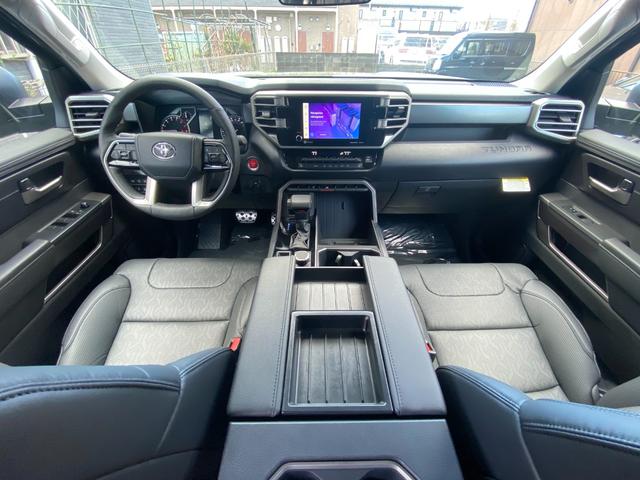 タンドラ クルーマックス SR5 新車並行車 クル-マックス TRDスポーツプレミアムPKG 純正ディスプレイオーディオ トヨタセーフティセンス LEDヘッドライト LEDテールレンズ 20インチ専用ホイール ビルシュタインショック(9枚目)