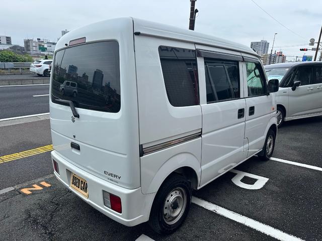 エブリイ ＰＡ　ハイルーフ　ＥＴＣ車載器　スモークフィルム　ドアバイザー　集中ドアロック　エアコン　パワステ　エアバック　スペアキー　純正ラジオ　保証付き（12枚目）