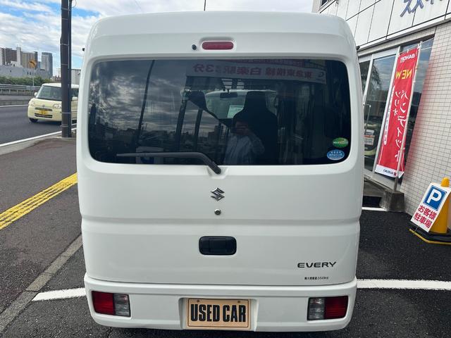 エブリイ ＰＣ　ハイルーフ　４ＡＴ　ＥＴＣ車載器　キーレス　パワーウインドウ　スモークガラス　オーバーヘッドシェルフ　難警報装置　両側スライドドア　純正オーディオ　エアコン　パワステ　保証付き（14枚目）
