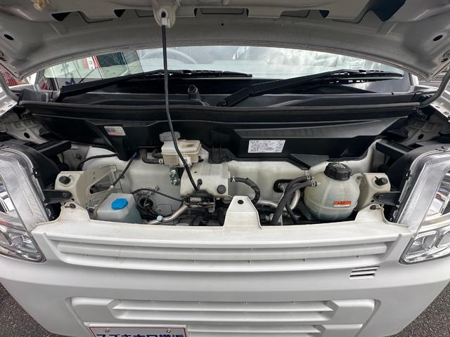 エブリイ ＰＣ　ハイルーフ　４ＡＴ　ＥＴＣ車載器　キーレス　パワーウインドウ　スモークガラス　オーバーヘッドシェルフ　難警報装置　両側スライドドア　純正オーディオ　エアコン　パワステ　保証付き（35枚目）