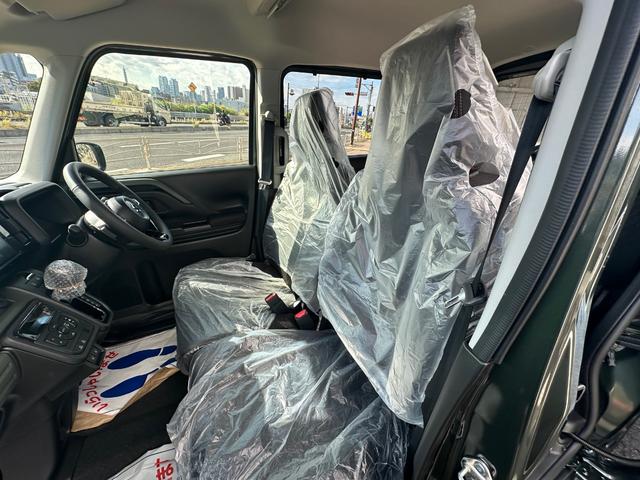 スペーシアギア ハイブリッドＸＺ　ターボ　未登録車　新車　スズキセーフティサポート　全方位モニター付９インチメモリーナビ　新車メーカー保証　マイルドハイブリッド　両側パワースライドドア　電動パーキングブレーキ　ＡＣＣ　オットマン付き（17枚目）