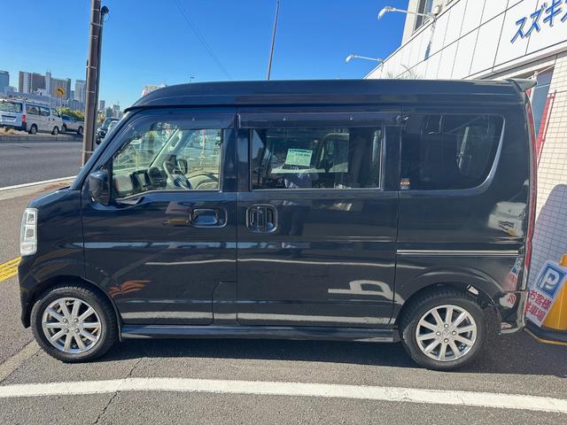 エブリイワゴン PZターボ ハイルーフ ワンセグナビ バックカメラ 前後ドライブレコーダー ETC車載器 衝突被害軽減システム 誤発進抑制機能 禁煙車 HIDライト パワースライドドア ドアバイザー アルミホイール 保証付き(10枚目)