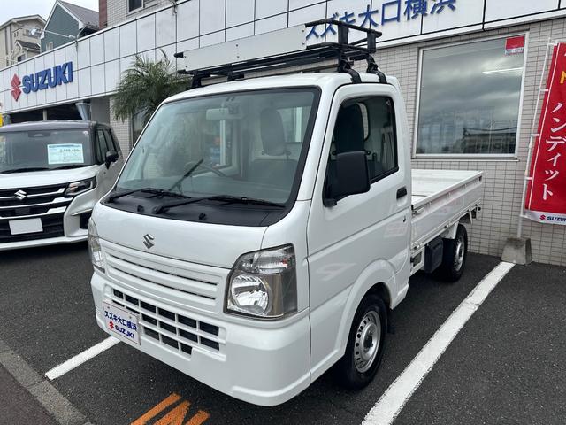 キャリイトラック ＫＣエアコン・パワステ　三方開　走行１８４２０ｋｍ　ドライブレコーダー　ルーフキャリア　ラジオ　禁煙車　保証付き（6枚目）