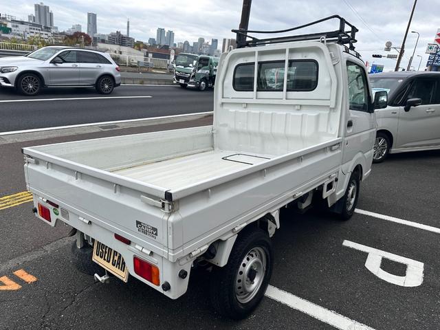 キャリイトラック ＫＣエアコン・パワステ　三方開　走行１８４２０ｋｍ　ドライブレコーダー　ルーフキャリア　ラジオ　禁煙車　保証付き（14枚目）