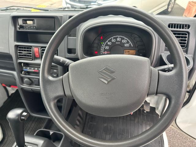 キャリイトラック ＫＣエアコン・パワステ　三方開　走行１８４２０ｋｍ　ドライブレコーダー　ルーフキャリア　ラジオ　禁煙車　保証付き（23枚目）