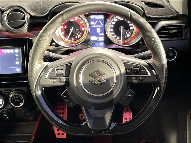 スイフトスポーツ ベースグレード　社外ナビ／バックカメラ／クルーズコントロール追従有／ビルトインＥＴＣ／運転席シートヒーター／レーンキープアシスト／衝突軽減システム／盗難防止装置後方コーナーセンサー／ＢＳＭ／Ｄ席シートヒーター（2枚目）