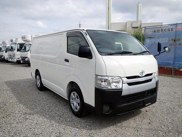 ハイエースバン 　冷蔵冷凍車　中温冷蔵車１．２５ｔ　　デンソー製３℃〜３５℃設定　クーリングバン　ディーゼルターボ車　普通免許　オートマ限定免許ＯＫ　バックカメラ　ドラレコ付き（2枚目）