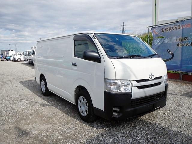 ハイエースバン 冷蔵冷凍車 中温冷凍車1.25t デンソー製:ー7℃〜+35℃設定 ディーゼルターボ オートマ限定免許 普通免許対応車です。 バックカメラ ETC リモコンキラー付き(2枚目)